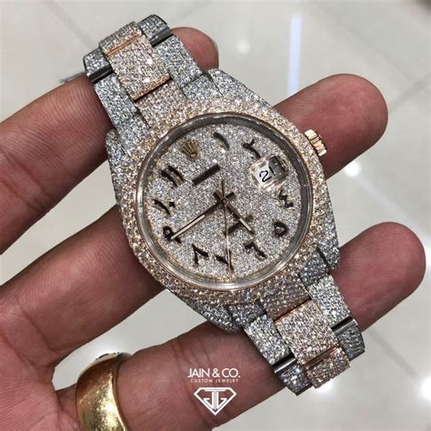 rolex arabic dial diamonds|Rolex arabic dial price.